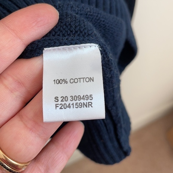 Weatherproof Vintage dark navy holiday sweater XL - Picture 4 of 5